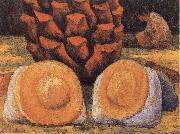 Diego Rivera Worker oil